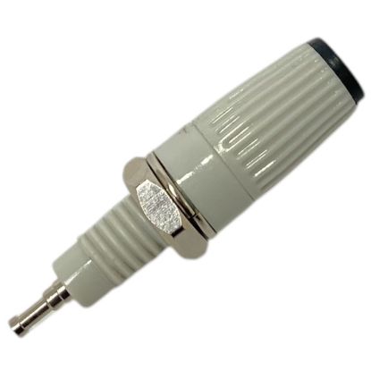 Picture of SOCKET BANANA 4mm  GREY/BK  43mm