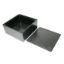 Picture of ABS ENCLOSURE BLACK 105x105x52mm WITH RIBS