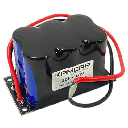 Picture of SUPER CAPACITOR WIRE ENDS D/L 20F 16.2VDC