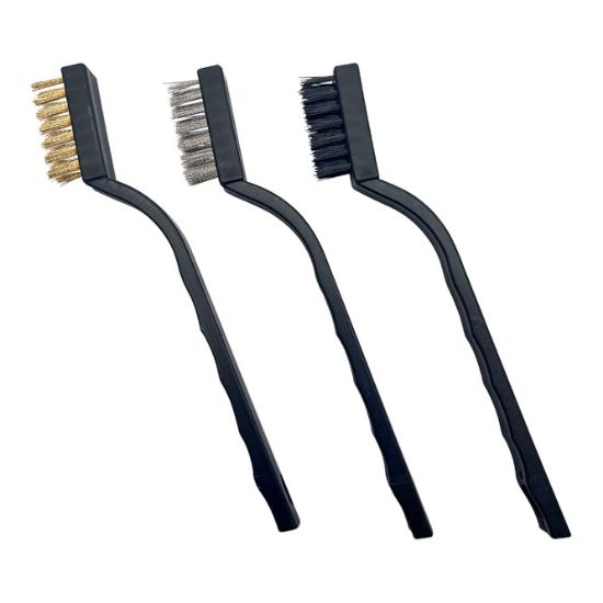 Picture of SET OF 3PCS INDUSTRIAL CLEANING BRUSHES 173mm