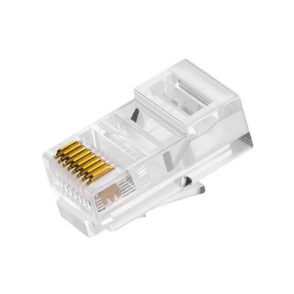Picture of RJ45 MODULAR PLUG CONNECTOR 3 PRONG 8P8C