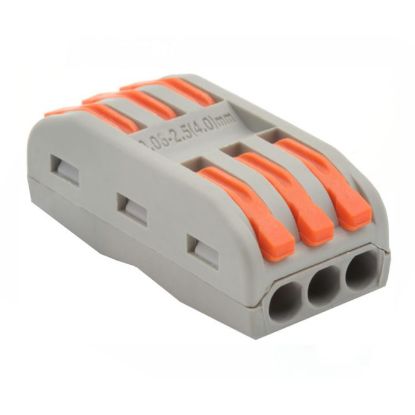 Picture of BRIDGING / SPLICING TERMINAL BLOCK 3-WAY