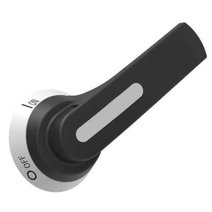 Picture of DOOR COUPLING BLACK HANDLE PADLOCKABLE GL SERIES 125mm LEVER