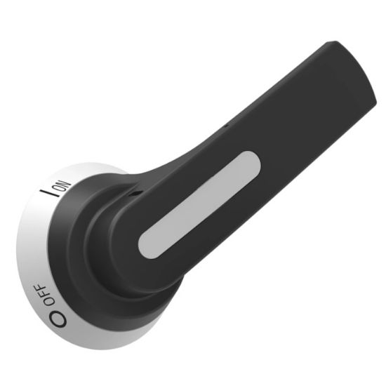 Picture of DOOR COUPLING BLACK HANDLE PADLOCKABLE GL SERIES 125mm LEVER