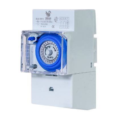 Picture of 220VAC ELECTRO-MECHANICAL TIMER 16A, 48x30m SEGEMENTS