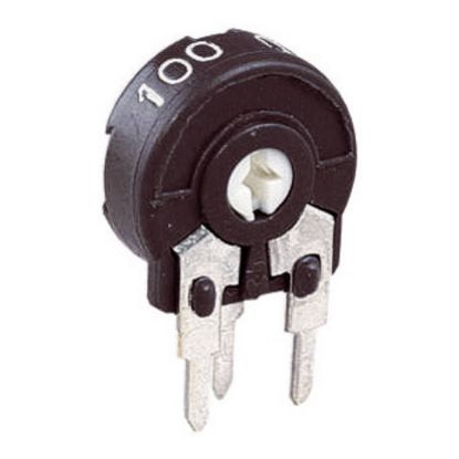 Picture of PRESET POTENTIOMETER 10MM S-ADJ SCR 4M7