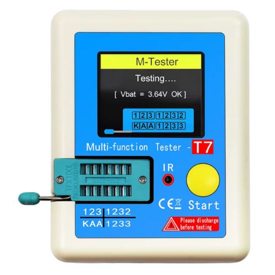 Picture of COMPONENTS TESTER WITH LCD GRAPHIC DISPLAY