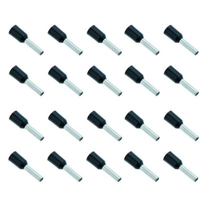 Picture of BOOT LACE TERMINAL BLACK 1.5mm2 L=10 1KP/B