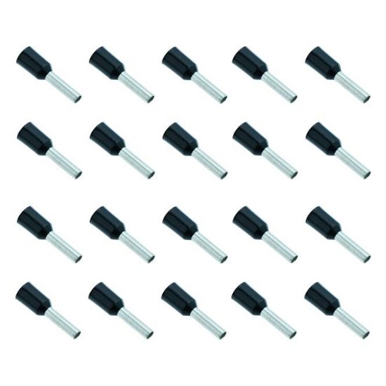 Picture of BOOT LACE TERMINAL BLACK 1.5mm2 L=10 1KP/B