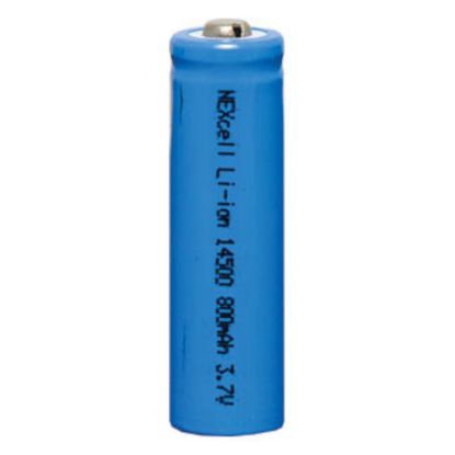 Picture of BATT LI-ION 3.7V 800mAh AA SIZE  HIGH TOP RECHARGE 14x500mm