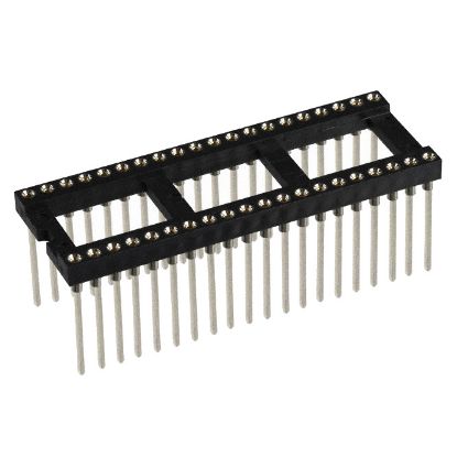 Picture of IC SOCKET 0.6 40W TULIP RND WIDE WIRE-WRAP PINS