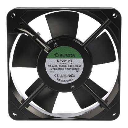 Picture of 220V AXIAL COOLING FAN 120sqx25mm SLV 64CFM TERM
