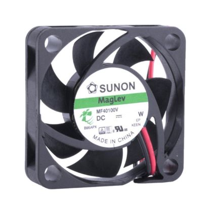 Picture of 12VDC AXIAL COOLING FAN 40sqx10mm VAPO 8CFM LEAD