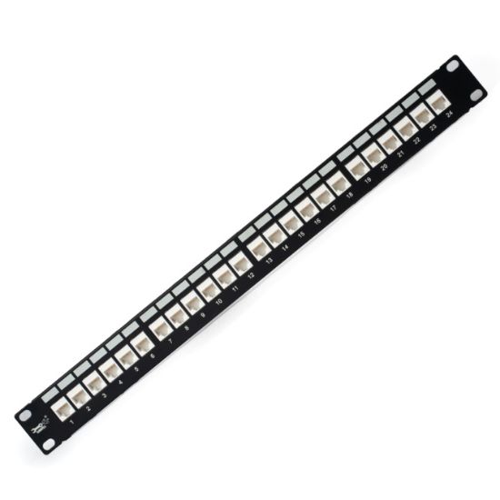 Picture of 24 PORT C6A PATCHPANEL 19" 1U UTP