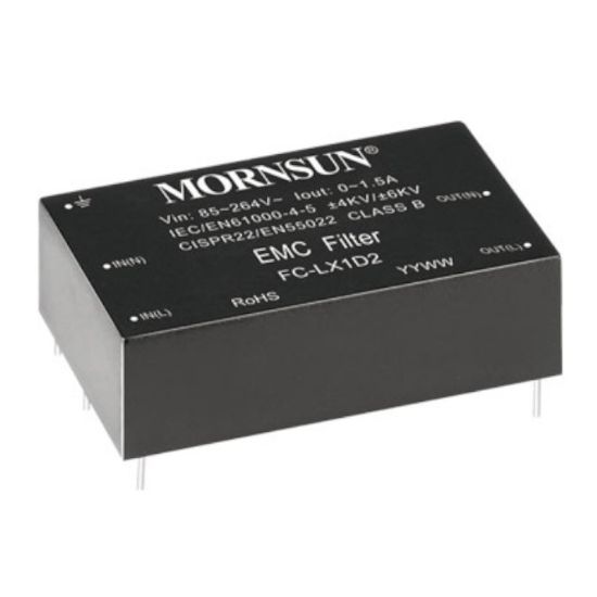 Picture of LINE FILTER 220VAC 1.5A